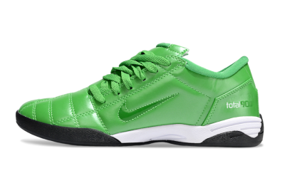 Men's Nike Total 90 III IC Indoor & Futsal Low-Tops Football Shoes - Green/White/Black