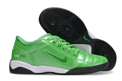 Men's Nike Total 90 III IC Indoor & Futsal Low-Tops Football Shoes - Green/White/Black