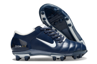 Men's Nike Air Zoom Total 90 III FG Firm Ground Low-Tops Football Boots - Blue/White/Gold