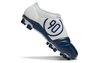 Men's Nike Air Zoom Total 90 III FG Firm Ground Low-Tops Football Boots - Blue/White/Gold