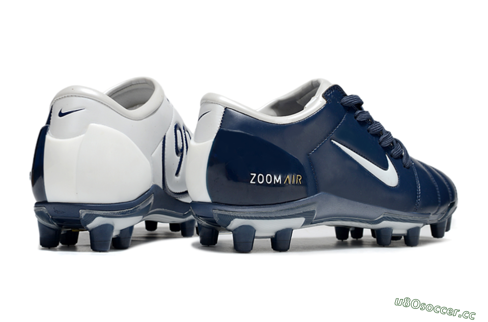 Men's Nike Air Zoom Total 90 III FG Firm Ground Low-Tops Football Boots - Blue/White/Gold 6