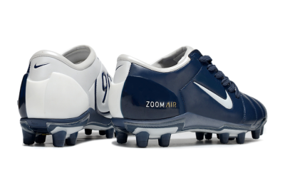 Men's Nike Air Zoom Total 90 III FG Firm Ground Low-Tops Football Boots - Blue/White/Gold