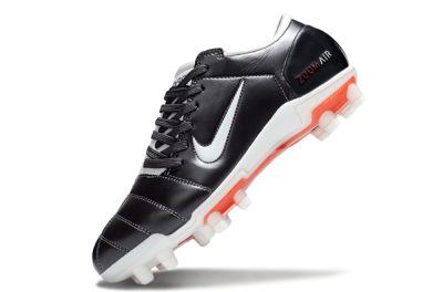 Men's Nike Air Zoom Total 90 III FG Firm Ground Low-Tops Football Boots - Black/White/Red