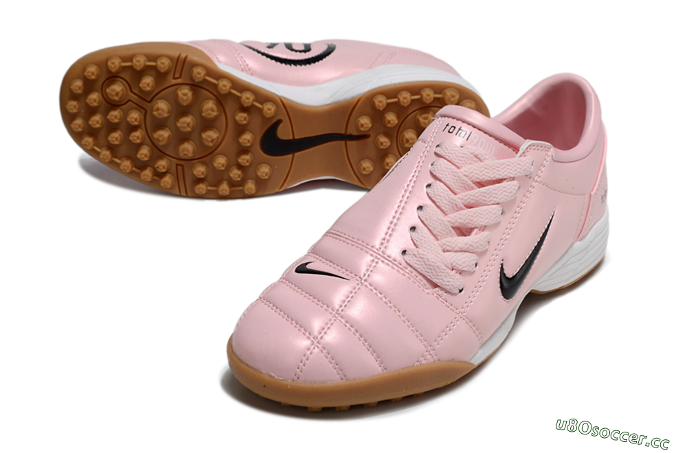 Unisex Nike Air Zoom Total 90 III TF Artificial Turf Low-Tops Football Shoes - Pink/Black/White 3
