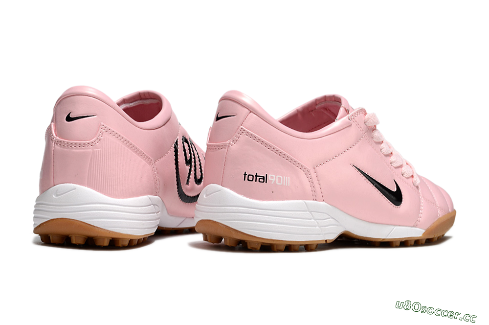 Unisex Nike Air Zoom Total 90 III TF Artificial Turf Low-Tops Football Shoes - Pink/Black/White 6