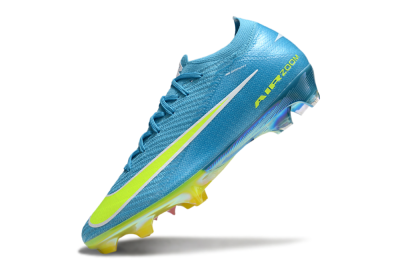 Unisex Nike Air Zoom Mercurial Vapor 16 Elite FG Firm Ground Low-Tops Football Boots - Blue/Yellow/White
