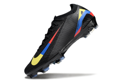 Unisex Nike Air Zoom Mercurial Vapor 16 Elite FG Firm Ground Low-Tops Football Boots - Black/Yellow/Blue/Red