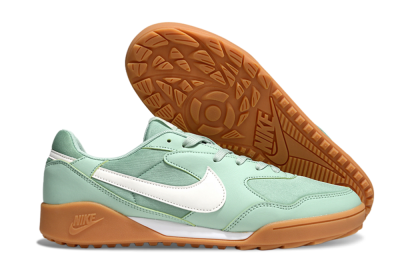 Unisex Nike Terra Manta TF Artificial Turf Low-Tops Football Shoes - Green/White