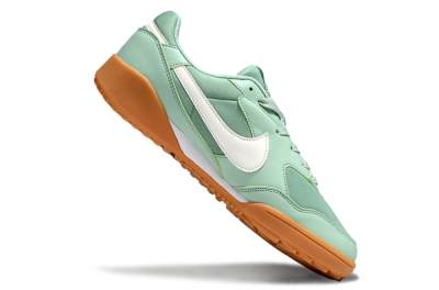 Unisex Nike Terra Manta TF Artificial Turf Low-Tops Football Shoes - Green/White