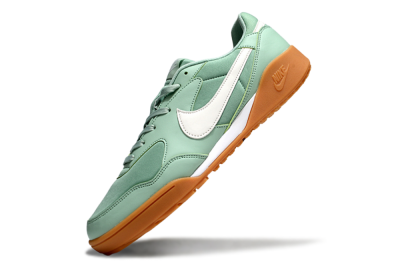 Unisex Nike Terra Manta TF Artificial Turf Low-Tops Football Shoes - Green/White