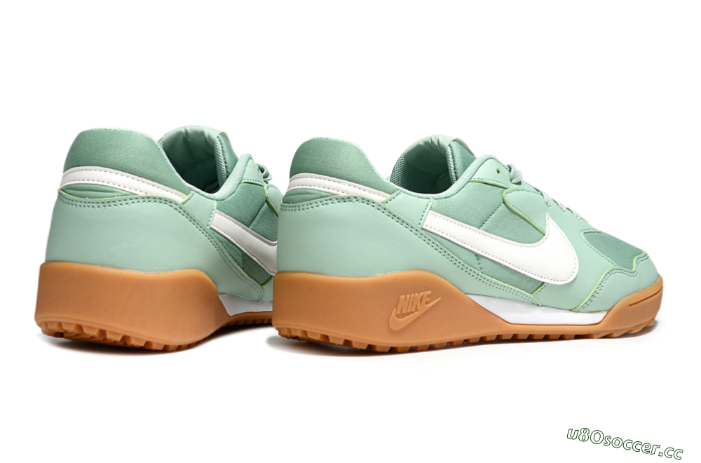 Unisex Nike Terra Manta TF Artificial Turf Low-Tops Football Shoes - Green/White 6