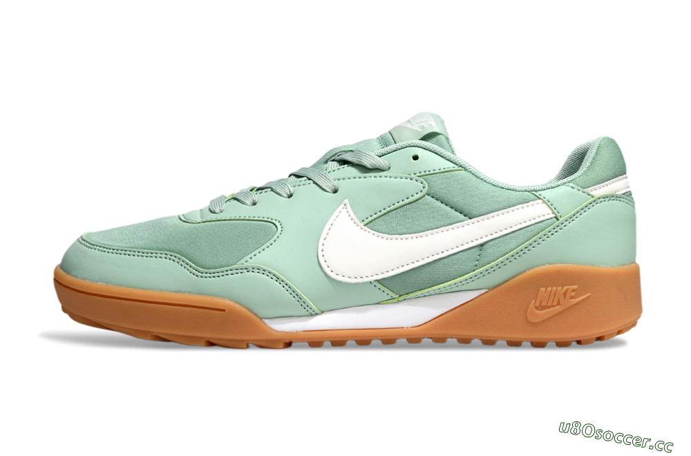 Unisex Nike Terra Manta TF Artificial Turf Low-Tops Football Shoes - Green/White 0
