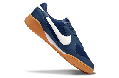 Unisex Nike Terra Manta TF Artificial Turf Low-Tops Football Shoes - Blue/White