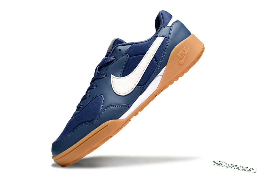 Unisex Nike Terra Manta TF Artificial Turf Low-Tops Football Shoes - Blue/White 5