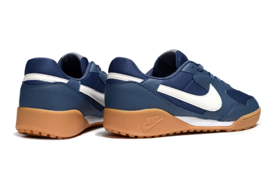 Unisex Nike Terra Manta TF Artificial Turf Low-Tops Football Shoes - Blue/White