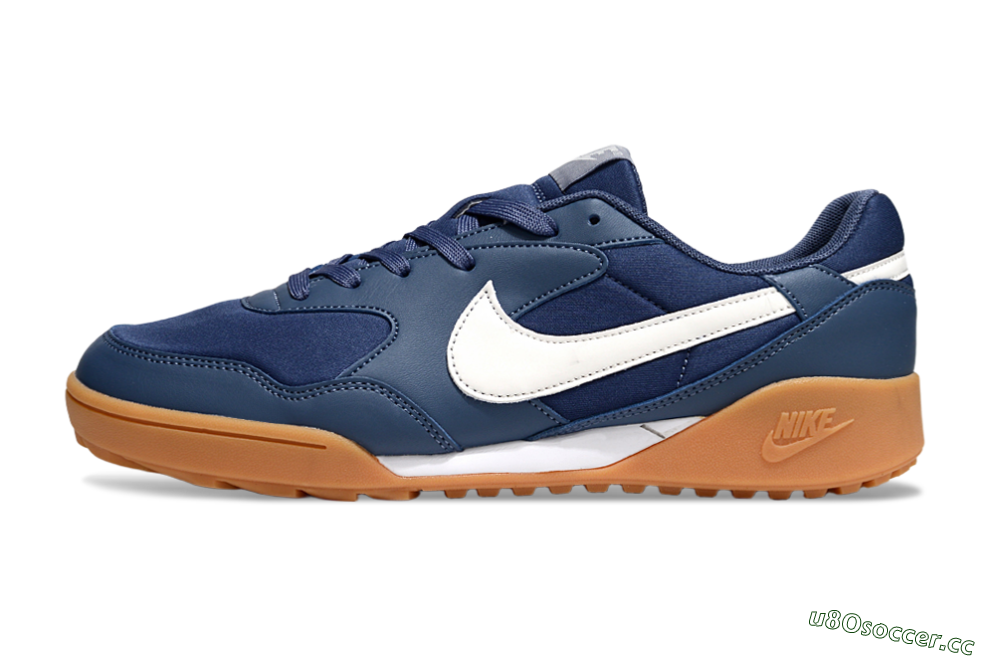 Unisex Nike Terra Manta TF Artificial Turf Low-Tops Football Shoes - Blue/White 0