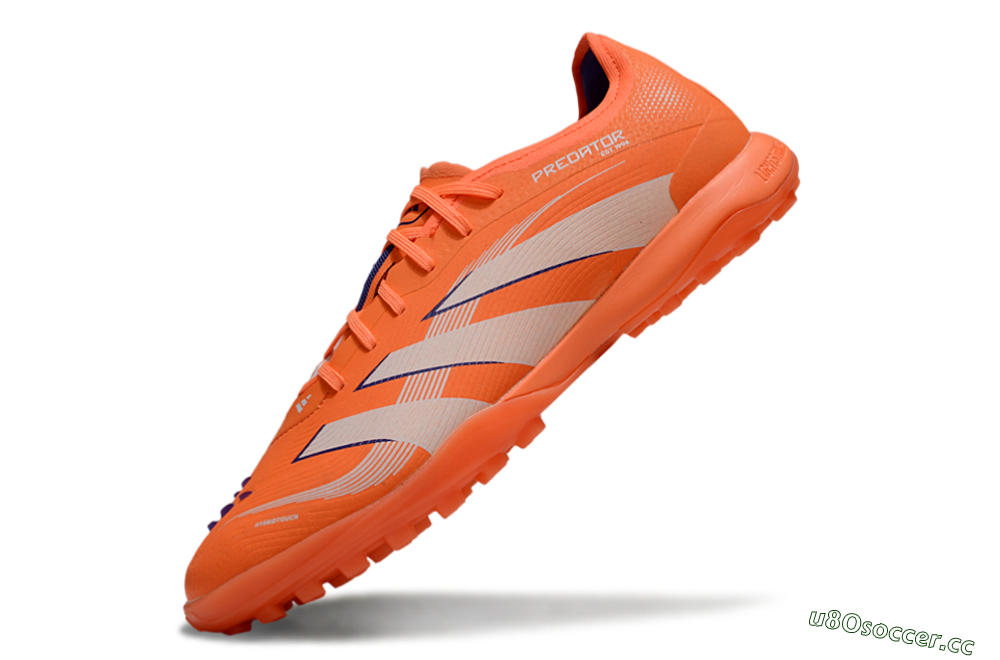 Men's Adidas Predator 25 Elite TF Artificial Turf Low-Tops Football Shoes - Red/Whtie/Blue 5