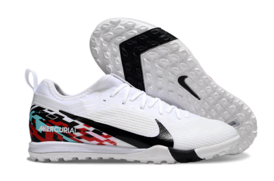 Unisex Nike Air Zoom Mercurial Vapor 16 Pro TF Artificial Turf Low-Tops Football Shoes - White/Black/Red