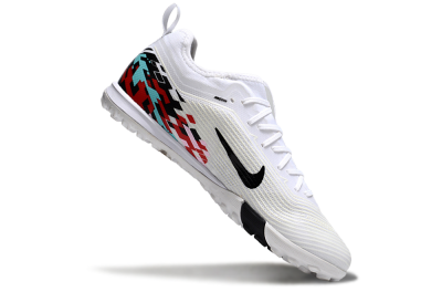 Unisex Nike Air Zoom Mercurial Vapor 16 Pro TF Artificial Turf Low-Tops Football Shoes - White/Black/Red