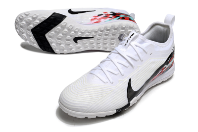 Unisex Nike Air Zoom Mercurial Vapor 16 Pro TF Artificial Turf Low-Tops Football Shoes - White/Black/Red