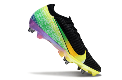 Men's Nike Air Zoom Mercurial Vapor 16 Elite SG Soft Ground Low-Tops Football Boots - Black/Yellow/Red