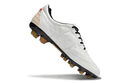 Men's Nike Tiempo Legend R10 Elite FG Firm Ground Low-Tops Football Boots - White/Red/Yellow