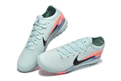 Men's Nike Air Zoom Mercurial Vapor 16 Elite TF Artificial Turf Low-Tops Football Shoes - Jade/Black/Pink