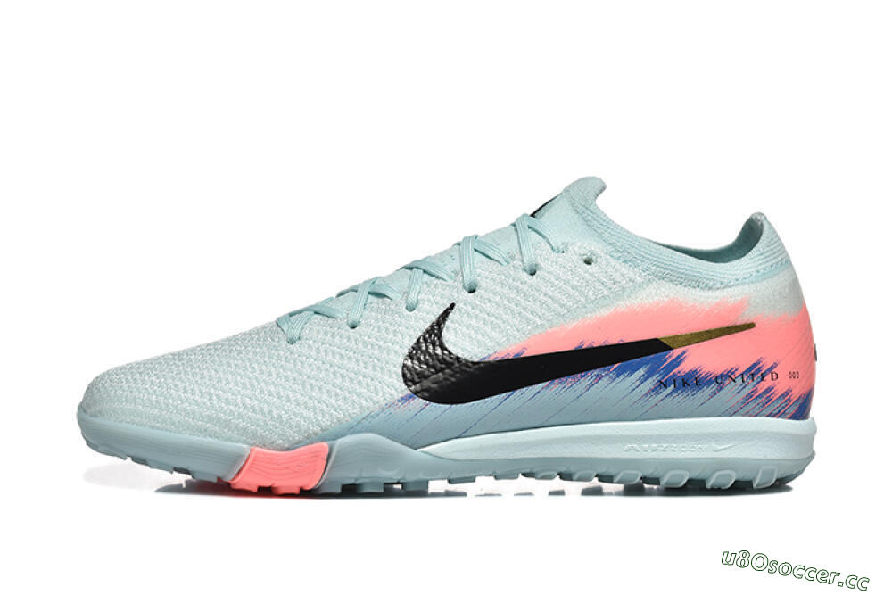 Men's Nike Air Zoom Mercurial Vapor 16 Elite TF Artificial Turf Low-Tops Football Shoes - Jade/Black/Pink 0