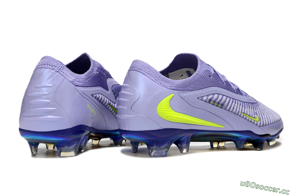 Unisex Nike Phantom 6 Elite Low FG Firm Ground Low-Tops Football Boots - Purple/Yellow/Gold 6