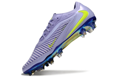 Unisex Nike Phantom 6 Elite Low FG Firm Ground Low-Tops Football Boots - Purple/Yellow/Gold