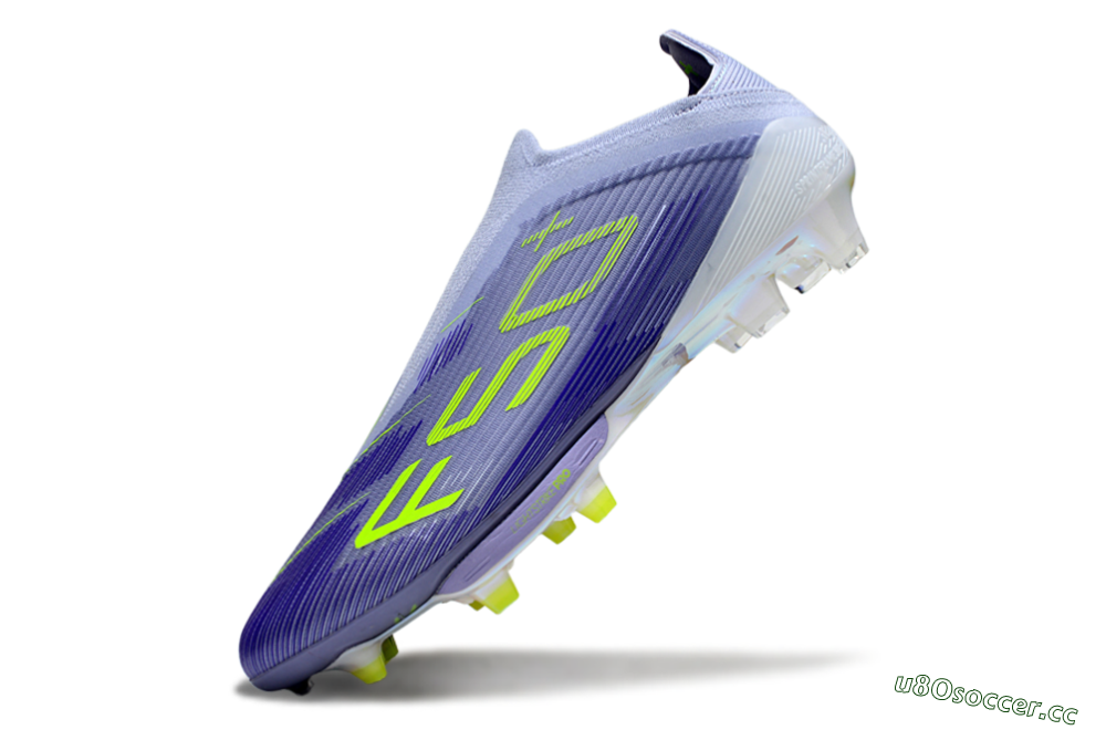 Unisex Adidas F50+ Lightstrike Pro FG Firm Ground Low-Tops Football Boots - Blue/Yellow/White 6