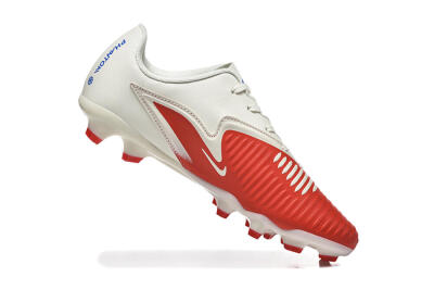 Men's Nike Phantom 6 Elite Low FG Firm Ground Low-Tops Football Boots - Red/White/Blue
