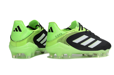 Men's Adidas Copa Pure 3 Elite FG Firm Ground Low-Tops Football Boots - Black/White/Yellow