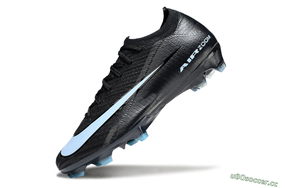 Unisex Nike Air Zoom Mercurial Vapor 16 Elite FG Firm Ground Low-Tops Football Boots - Black/Jade 5