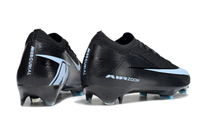 Unisex Nike Air Zoom Mercurial Vapor 16 Elite FG Firm Ground Low-Tops Football Boots - Black/Jade