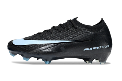 Unisex Nike Air Zoom Mercurial Vapor 16 Elite FG Firm Ground Low-Tops Football Boots - Black/Jade