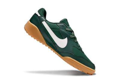 Unisex Nike Terra Manta TF Artificial Turf Low-Tops Football Shoes - Green/White/Brown