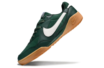 Unisex Nike Terra Manta TF Artificial Turf Low-Tops Football Shoes - Green/White/Brown