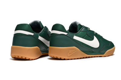 Unisex Nike Terra Manta TF Artificial Turf Low-Tops Football Shoes - Green/White/Brown