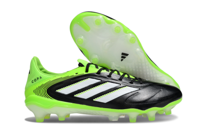 Men's Adidas Copa Pure 3 Elite FG Firm Ground Low-Tops Football Boots - Black/White/Yellow