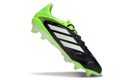 Men's Adidas Copa Pure 3 Elite FG Firm Ground Low-Tops Football Boots - Black/White/Yellow