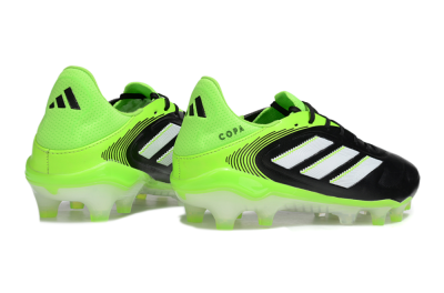 Men's Adidas Copa Pure 3 Elite FG Firm Ground Low-Tops Football Boots - Black/White/Yellow