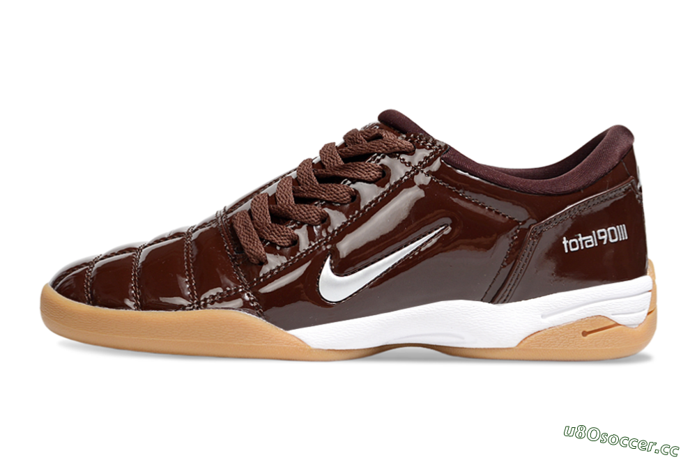 Men's Nike Total 90 III IC Indoor & Futsal Low-Tops Football Shoes - Red/White 0