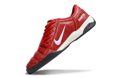 Men's Nike Total 90 III IC Indoor & Futsal Low-Tops Football Shoes - Red/White