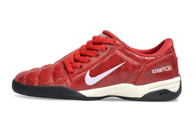 Men's Nike Total 90 III IC Indoor & Futsal Low-Tops Football Shoes - Red/White