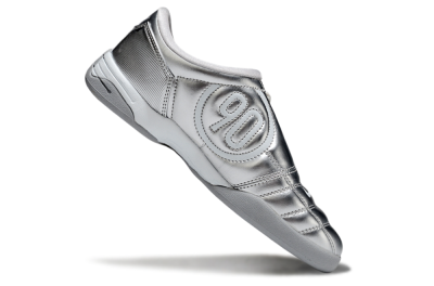 Men's Nike Total 90 III IC Indoor & Futsal Low-Tops Football Shoes - Silver/Grey