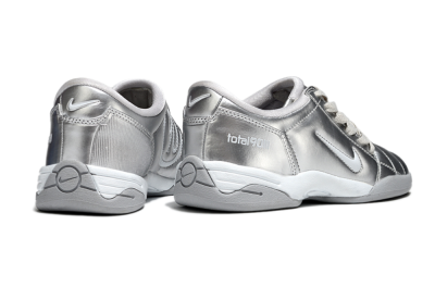 Men's Nike Total 90 III IC Indoor & Futsal Low-Tops Football Shoes - Silver/Grey