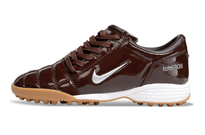 Unisex Nike Total 90 III TF Artificial Turf Low-Tops Football Shoes - Red/White