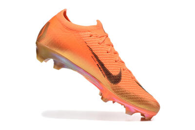 Men's Nike Air Zoom Mercurial Vapor 16 Elite FG Firm Ground Low-Tops Football Boots - Red/Black/Gold