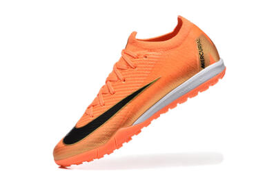 Men's Nike Air Zoom Mercurial Vapor 16 Elite TF Artificial Turf Low-Tops Football Shoes - Red/Black/Gold